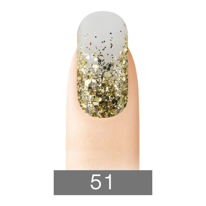 Cre8tion Nail Art Glitter, 051, 0.5oz KK1031 